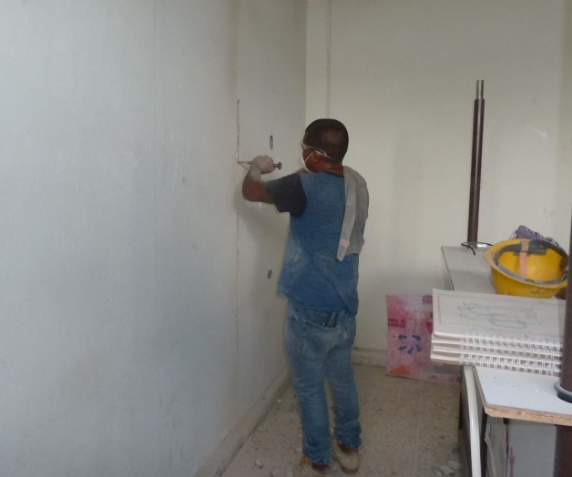 En marcha trabajos de remodelación En marcha trabajos de remodelación