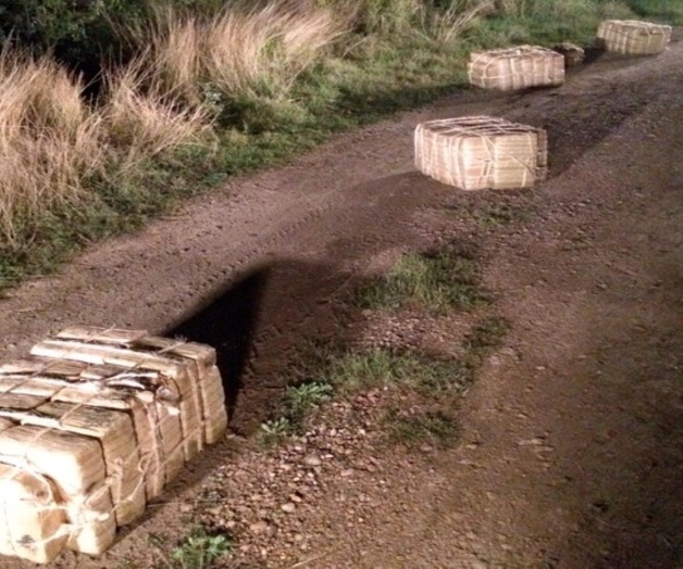 Decomisan agentes375 libras de droga. Aprehenden a 2 sospechosos