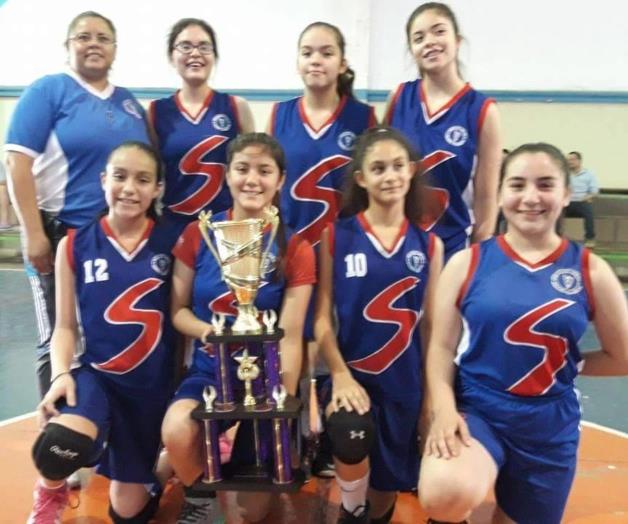 Se coronan en Liga de Colegios Se coronan en Liga de Colegios