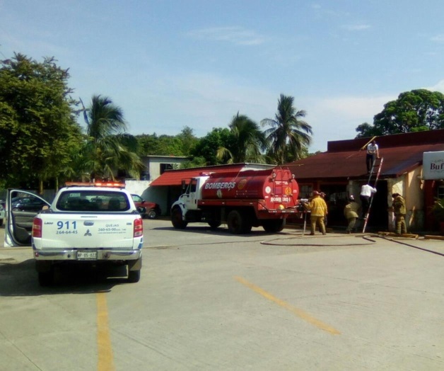 Se incendia restaurante Se incendia restaurante