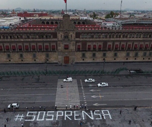 #SOSPRENSA, gritan los periodistas en CDMX
