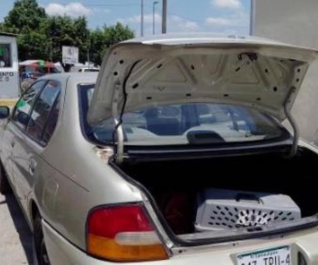 Se queda niño encerrado en la cajuela del auto Se queda niño encerrado en la cajuela del auto