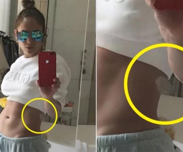 Le arranca Photoshop pedazo de cintura Le arranca Photoshop pedazo de cintura