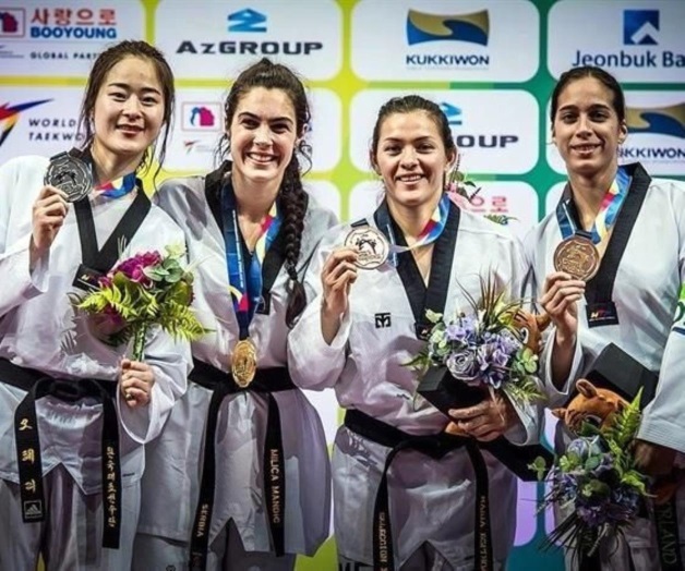 Es María Espinoza bronce en Mundial de Taekwondo Es María Espinoza bronce en Mundial de Taekwondo