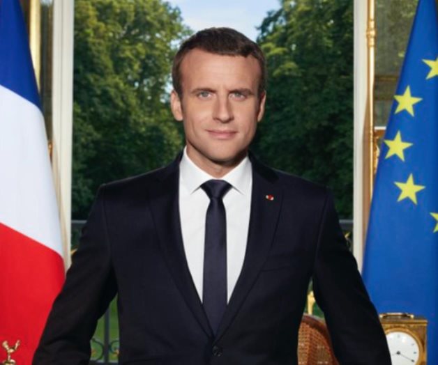 Emmanuel Macron presenta su retrato oficial como presidente de Francia Emmanuel Macron presenta su retrato oficial como presidente de Francia