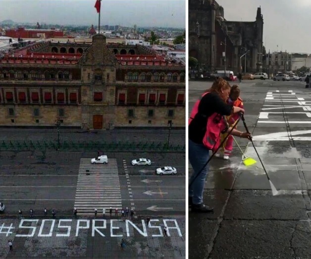 Borran ‘SOS Prensa’ de los periodistas