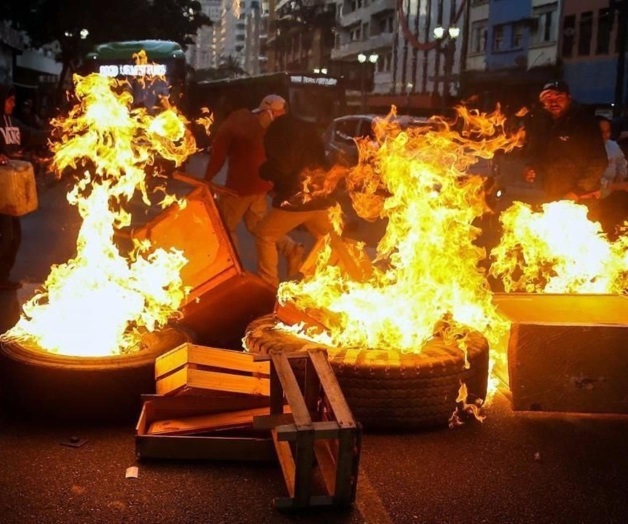 Realizan huelga general en Brasil Realizan huelga general en Brasil