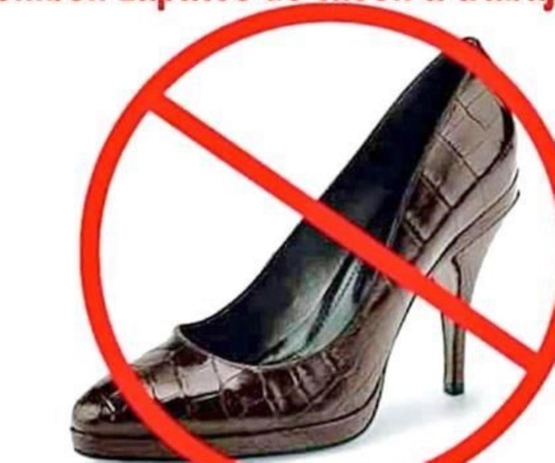 Exhortan a no usar tacones en empresa de Tamaulipas