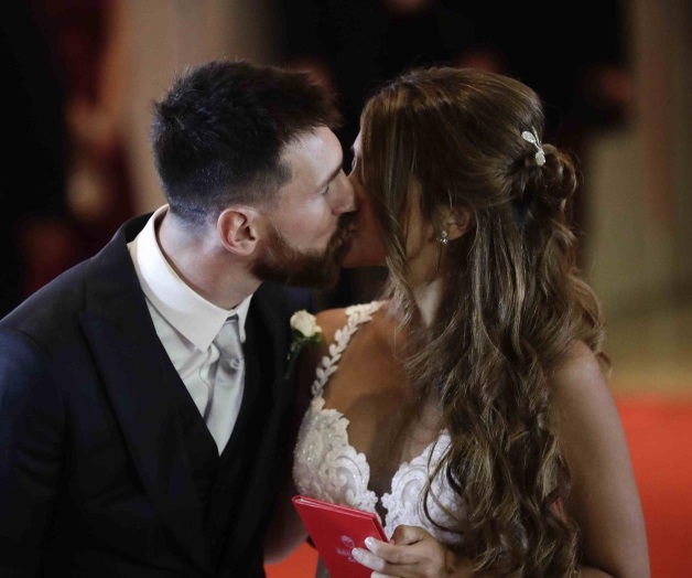 Messi y Antonella ya son marido y mujer Messi y Antonella ya son marido y mujer