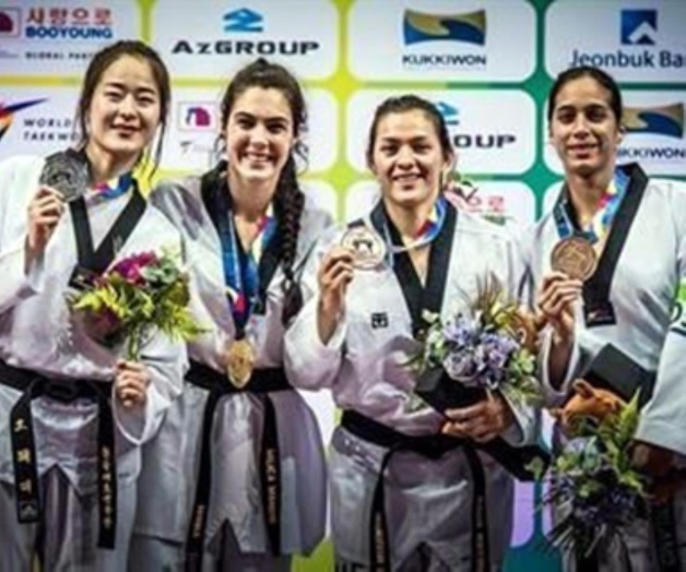 Obtiene bronce en taekwondo