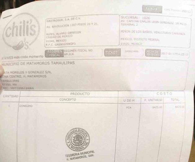 Aclaran supuesta factura adulterada