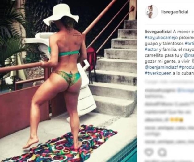 Comparte Lis Vega baile en bikini Comparte Lis Vega baile en bikini