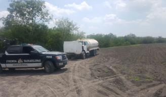 CONFISCAN. Elementos de la Policía Estatal lograron el aseguramiento de 55 mil litros de hidrocarburo.