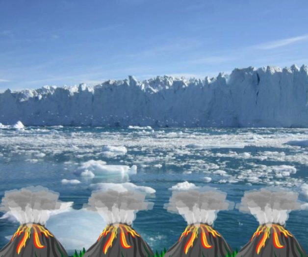 Descubren 91 volcanes debajo de la Antártida Descubren 91 volcanes debajo de la Antártida