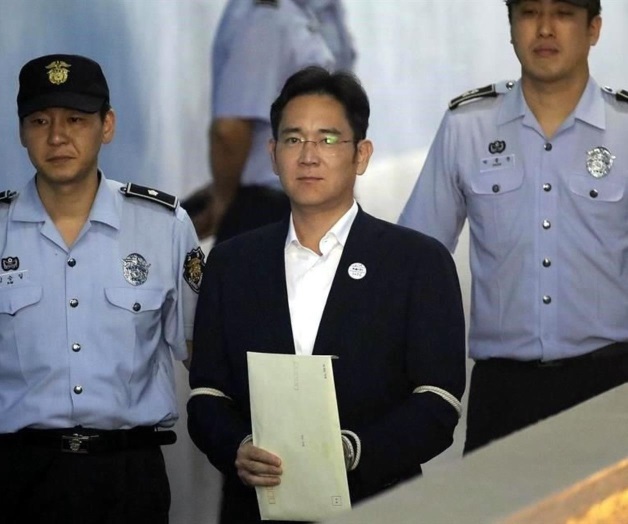 Condena Surcorea a heredero de Samsung por corrupción Condena Surcorea a heredero de Samsung por corrupción
