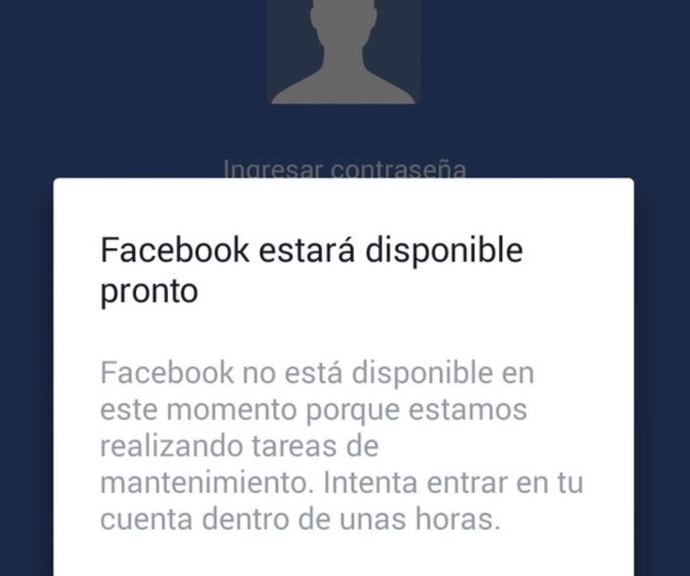 Facebook se cayó en varias regiones del mundo Facebook se cayó en varias regiones del mundo