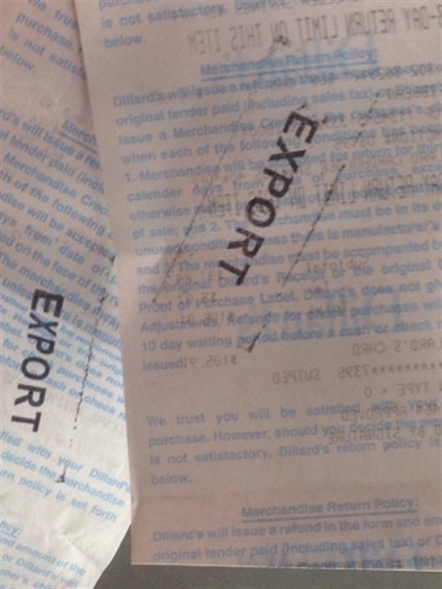 Baja solicitud de manifiestos