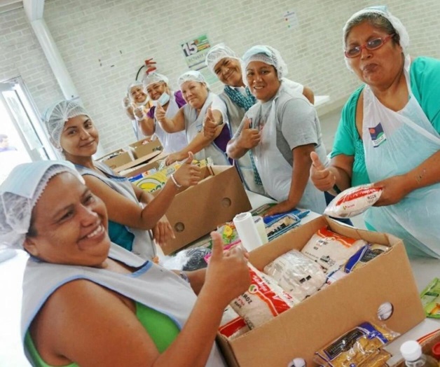 Fijan meta recaudar 100 toneladas de alimentos. Arranca Hambretón 2017