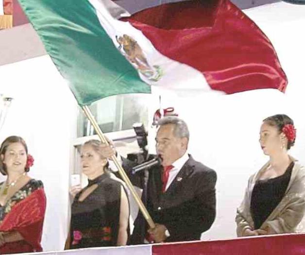 Preside Jorge Navarro Grito de Independencia