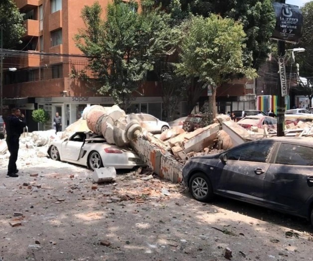 Se registra temblor de 7.1 grados en la Ciudad de México; al menos 67 muertos