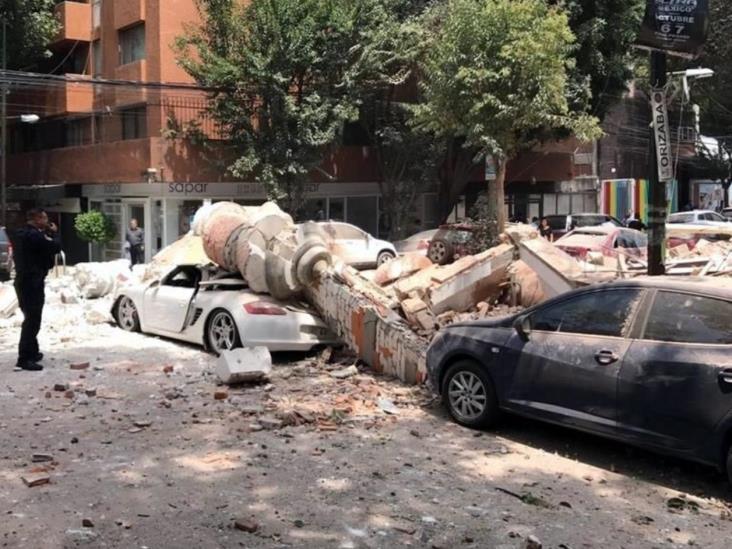 Se registra temblor de 7.1 grados en la Ciudad de México; al menos 67 muertos Se registra temblor de 7.1 grados en la Ciudad de México; al menos 67 muertos