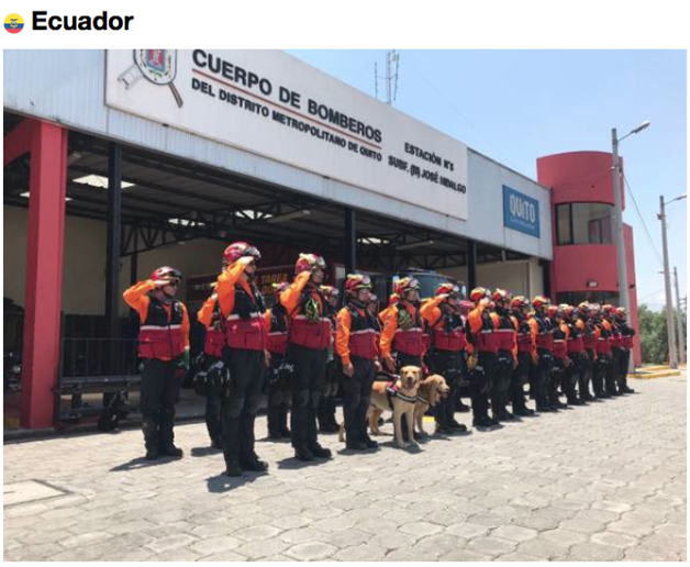 El mundo se mueve por México, envían rescatistas y equipos