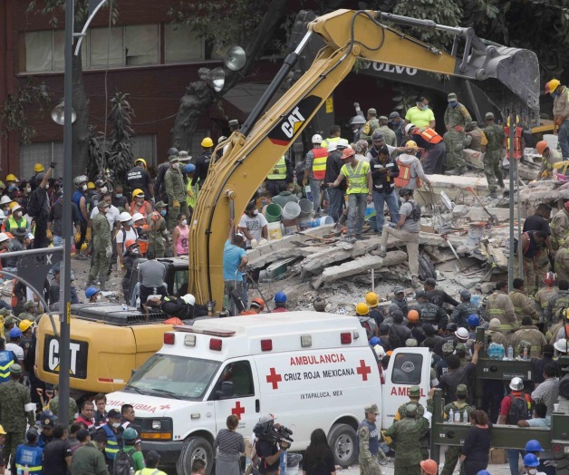 Reportan 92 lesionados en estado grave por sismo