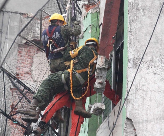 Semar ha rescatado a 115 víctimas del sismo