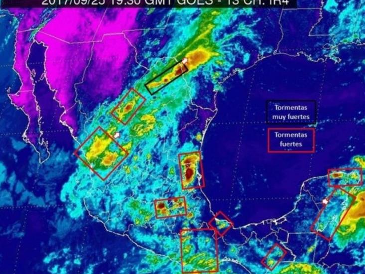 Se prevén tormentas para la mayor parte del país Se prevén tormentas para la mayor parte del país