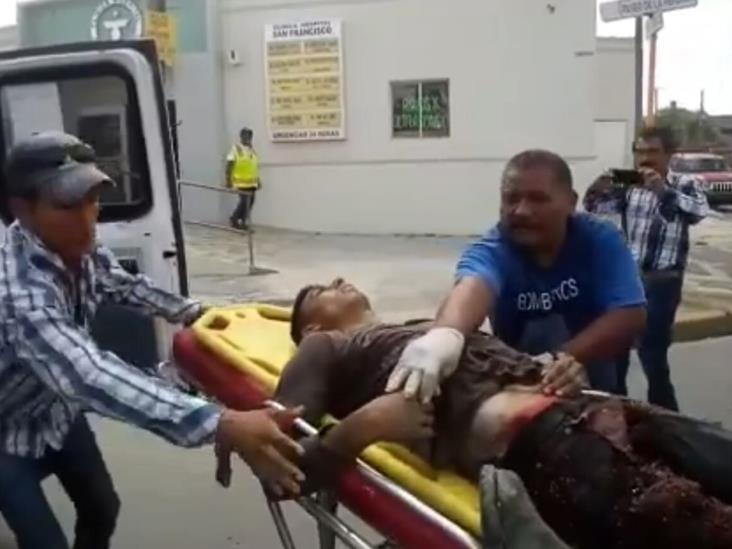 Bazuca le atrapa pie; se desangra y muere Bazuca le atrapa pie; se desangra y muere