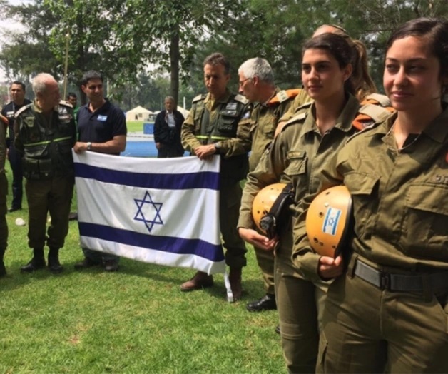 México despide a brigadistas israelíes