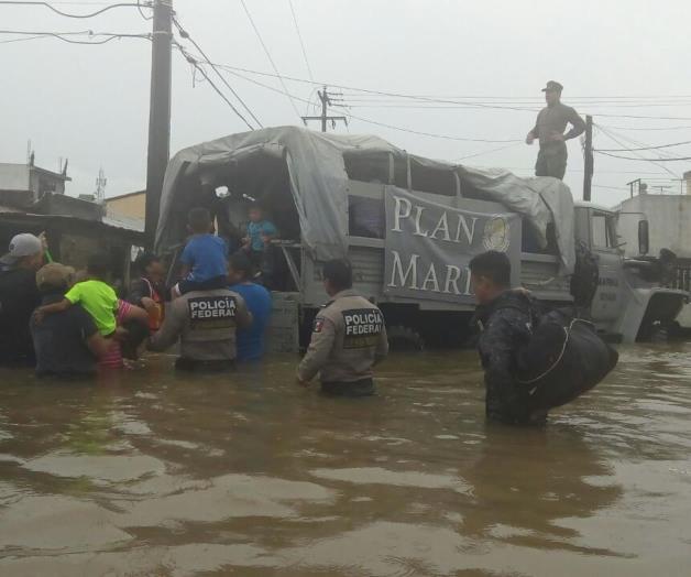 Arrasa vendaval a la zona sur; 2 muertos