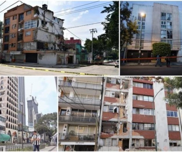 Serán demolidos 13 edificios en la CDMX tras sismo