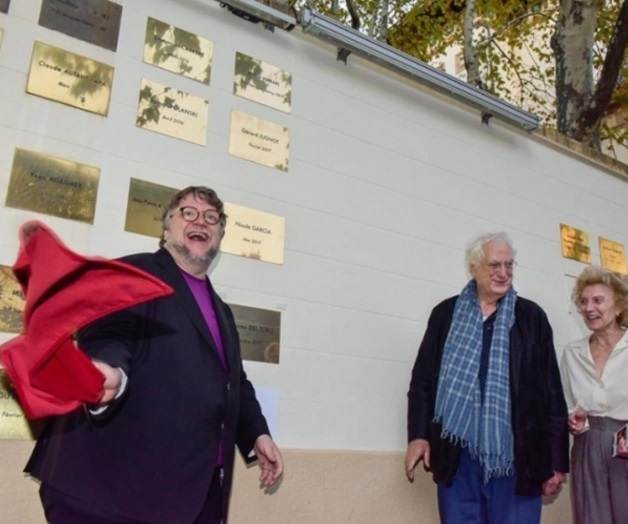 Grabado en ‘muro de los cineastas’