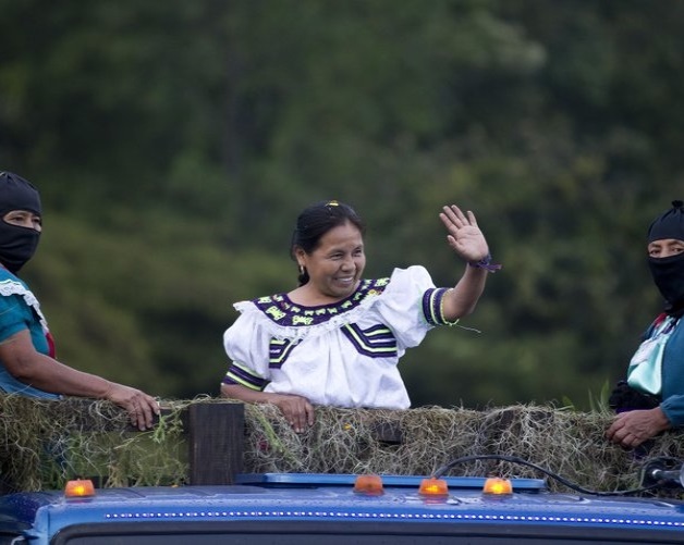 Marichuy con respaldo Zapatista está ganando apoyo como candidato independiente