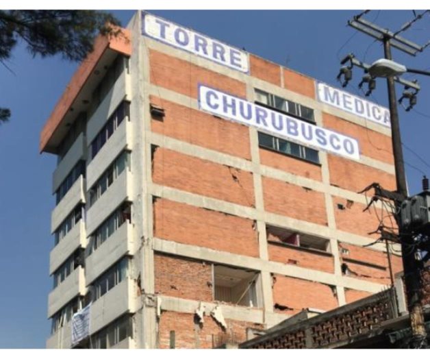 Inician demolición de Torre Médica Churubusco Inician demolición de Torre Médica Churubusco
