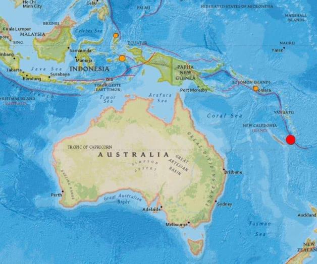 Nueva Zelanda y Australia descartan riesgo de tsunami