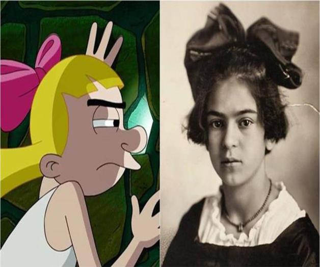 Helga Pataki está inspirada en Frida Kahlo según su creador Helga Pataki está inspirada en Frida Kahlo según su creador