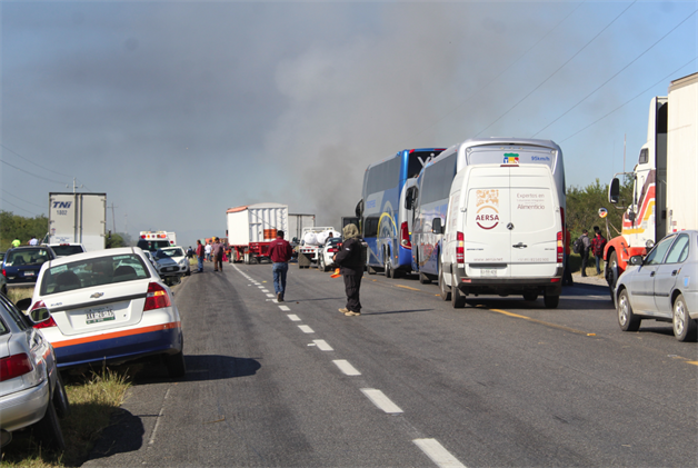 Deja carreterazo cuatro fallecidos. Tragedia en tramo Victoria-Monterrey