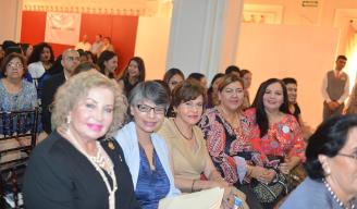 ASISTEN. Esthela de Deándar, Herlinda Puente, Lety Terán, Lorena Elizondo y Luz Elena de Castilla.