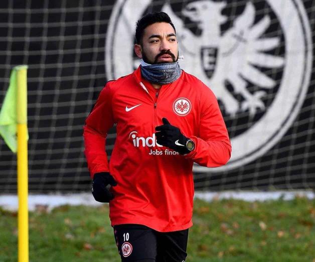 Ya entrena Marco Fabián con el Eintracht Frankfurt