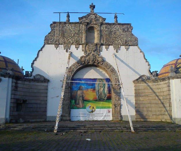Sigue en obra negra templo a Juan Diego Sigue en obra negra templo a Juan Diego