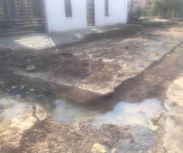 Dejan obras a medias