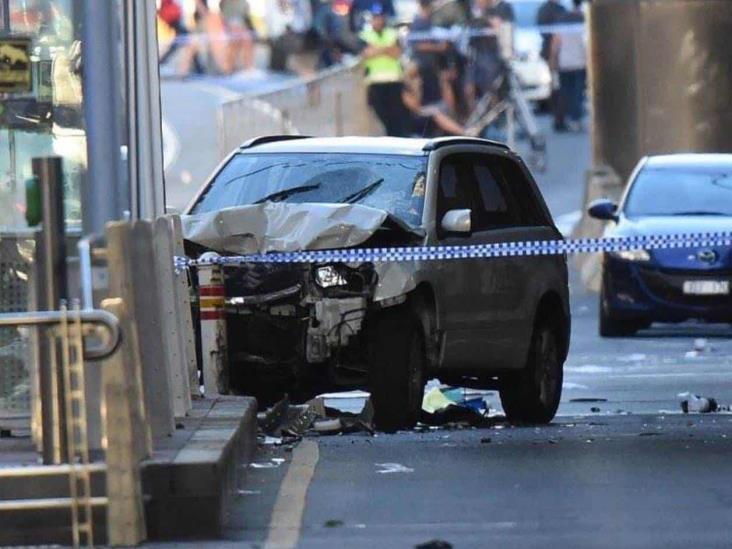 Atropello masivo en Melbourne; 19 heridos Atropello masivo en Melbourne; 19 heridos