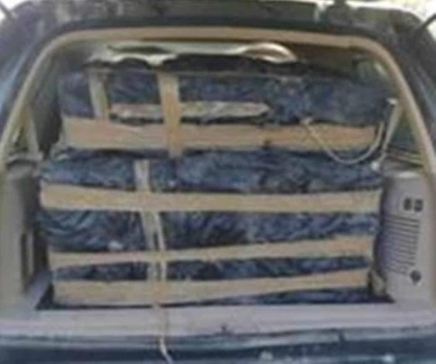 Decomisan un millón de Dls. en mariguana