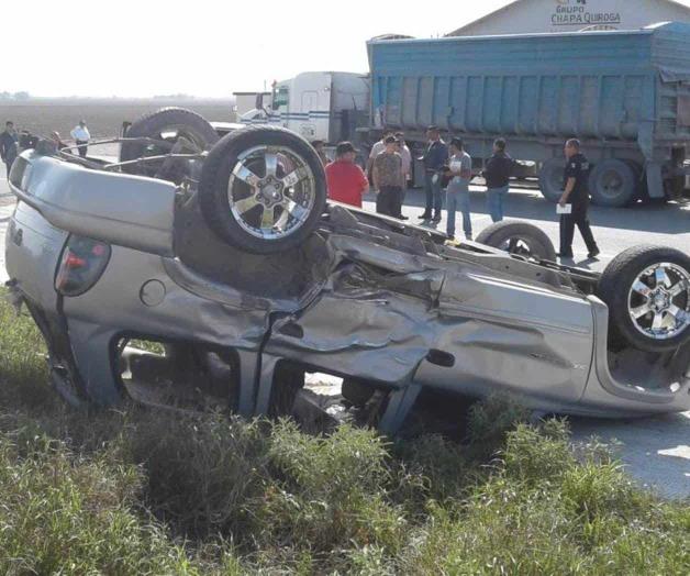 Encontronazo en la Ribereña; muere un niño