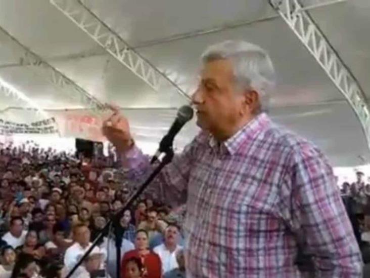 Promete AMLO cancelar la reforma educativa Promete AMLO cancelar la reforma educativa