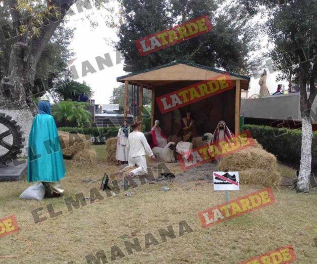 Se roban niño Dios de nacimiento en Reynosa