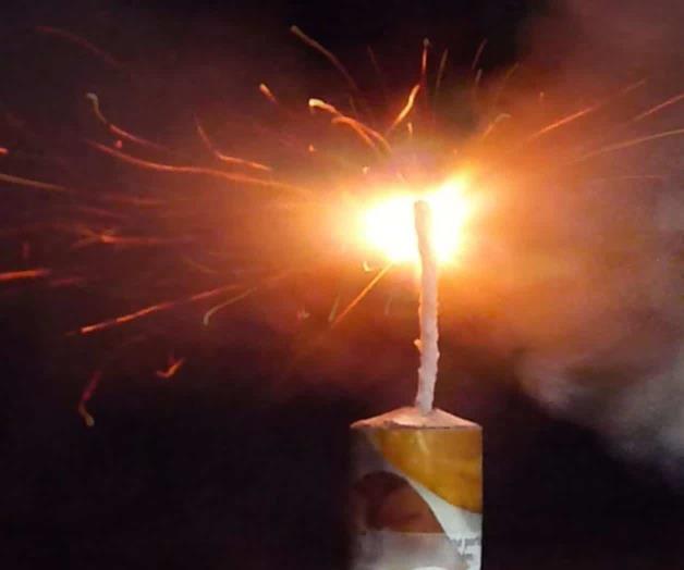 Desgracia en navidad; muere niño al explotarle cohete en la cara