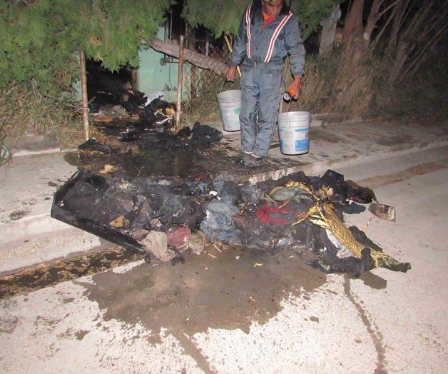 Consume fuego a una vivienda